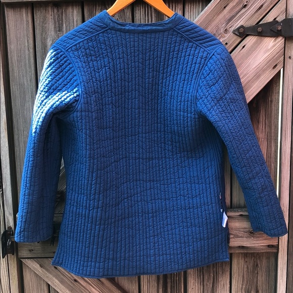 Ladies LA CERA Coat Quilted Bright Royal Colors  S - Picture 7 of 8